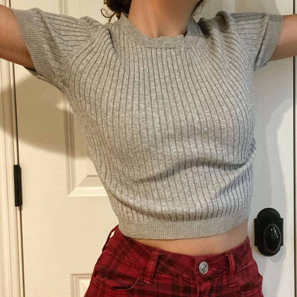 Grey sweater